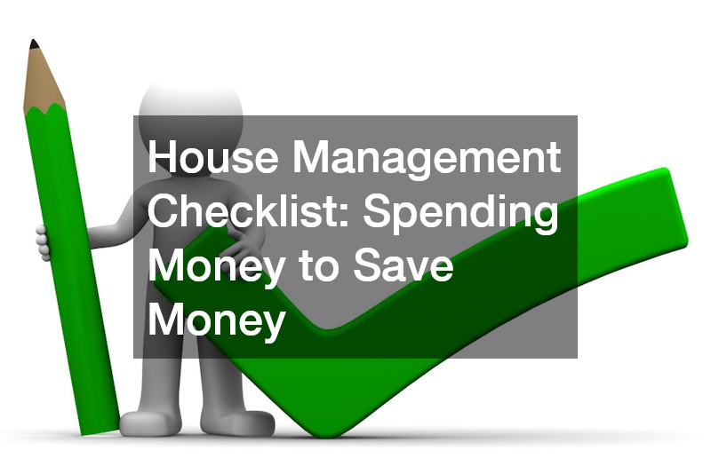 house management checklist