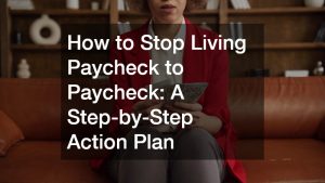woman in a red blazer seated on a couch, counting cash